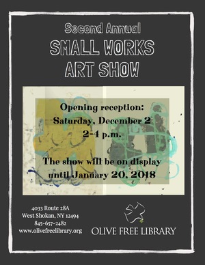 Olive Free Library Small Works Show